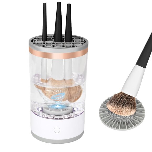 Multi-Functional Electric Makeup Brush Cleaner(1 Set) - Picture 3 of 13